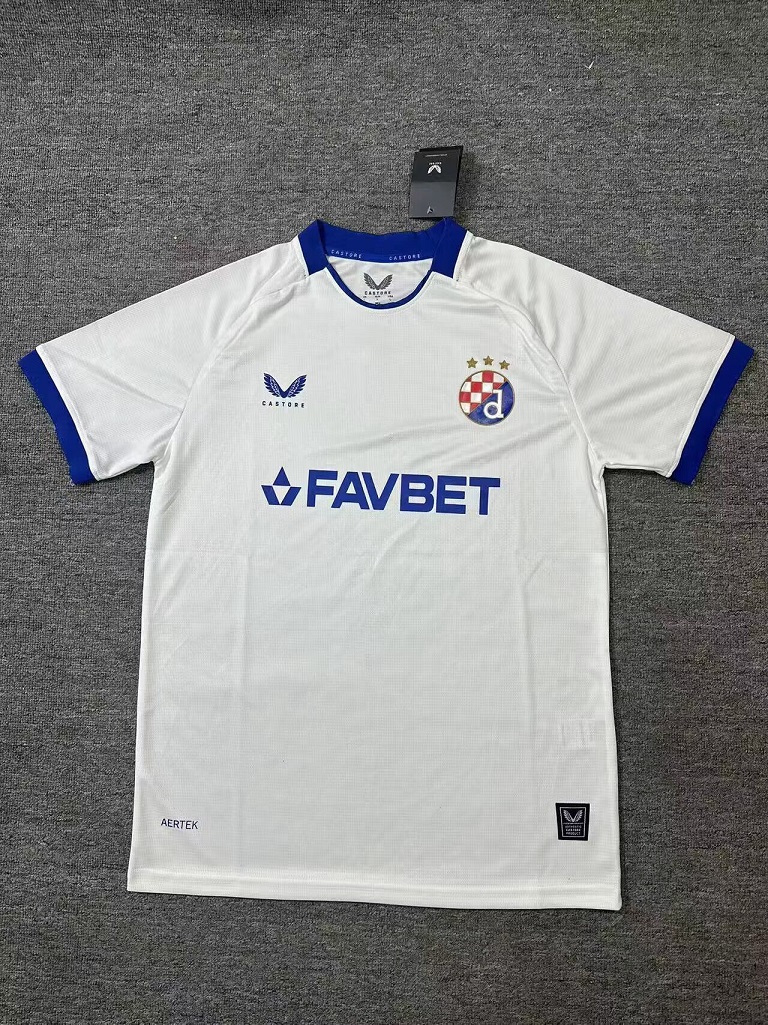 AAA Quality Dinamo Zagreb 25/26 Away White Soccer Jersey